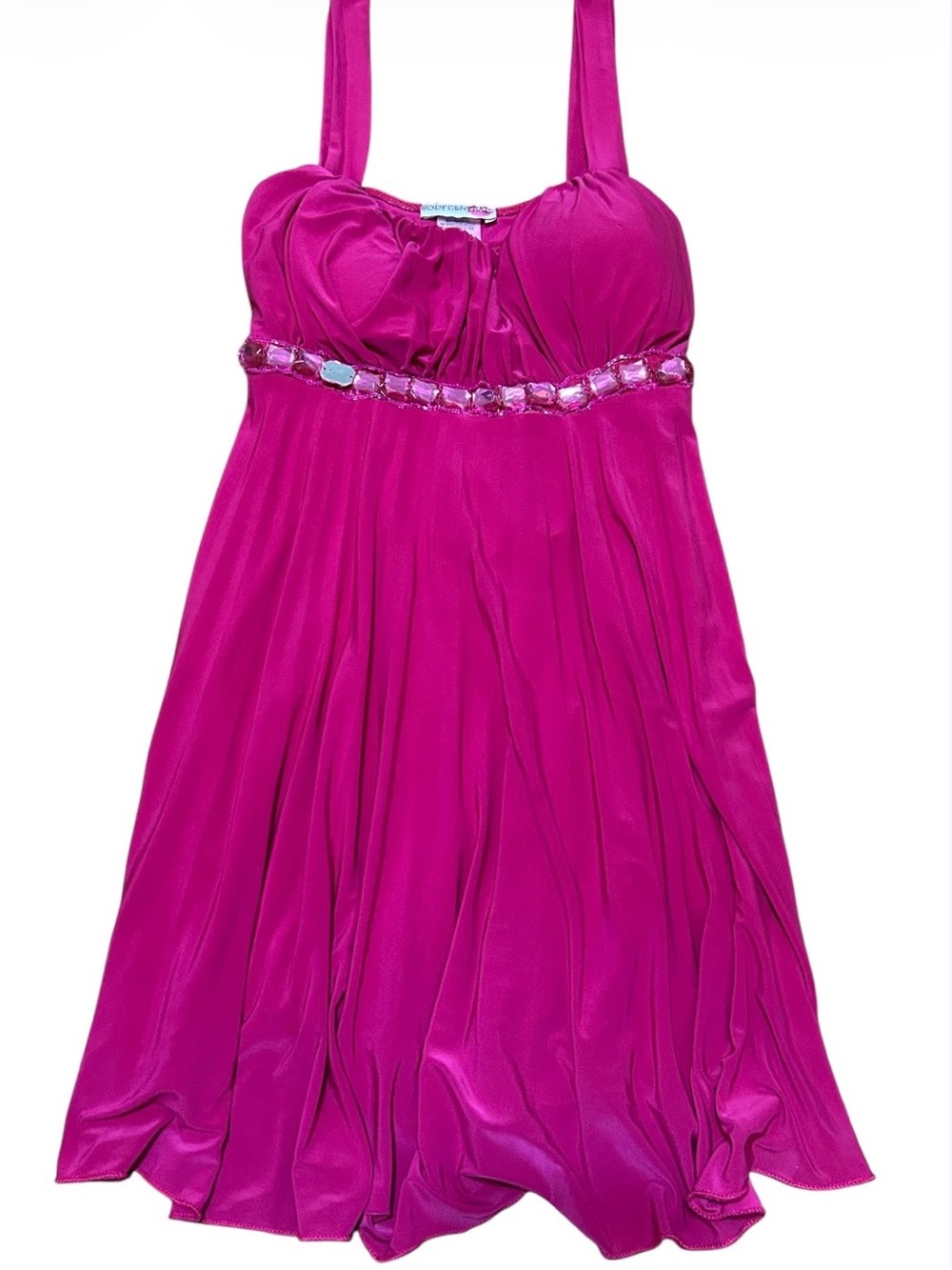 Pink Flowy Babydoll Dress